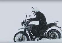 Due Royal Enfield Himalayan al Polo Sud - 90° SOUTH - QUEST FOR THE POLE
