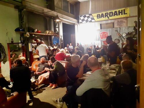 Serata romana da Dragoni Moto (6)