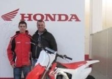 RedMoto ha consegnato la Honda per il campionato 2014 a Tim Gajser
