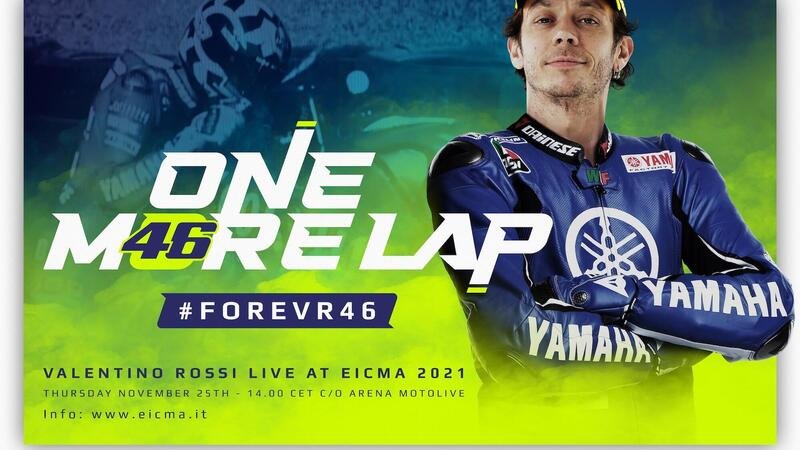 MotoGP, One More Lap: Valentino Rossi a EICMA 2021