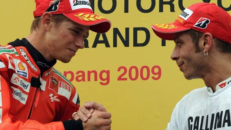 Casey Stoner: &ldquo;Le vere moto sono le 2 tempi. Con Valentino Rossi rivalit&agrave;, ma anche insegnamenti"