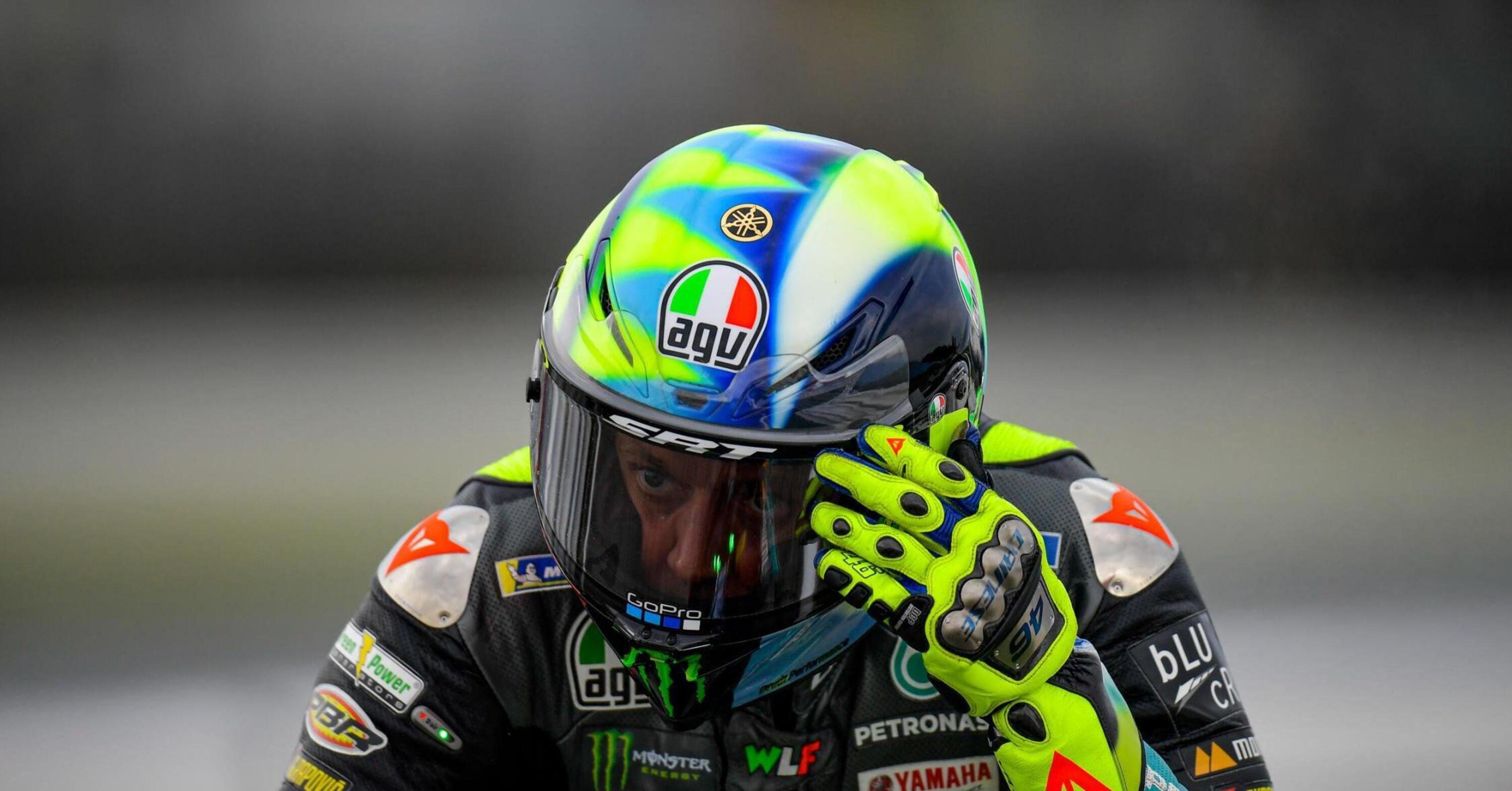 MotoGP 2021. GP di Misano2. Valentino Rossi: &quot;Avrei bisogno di una controfigura&quot;