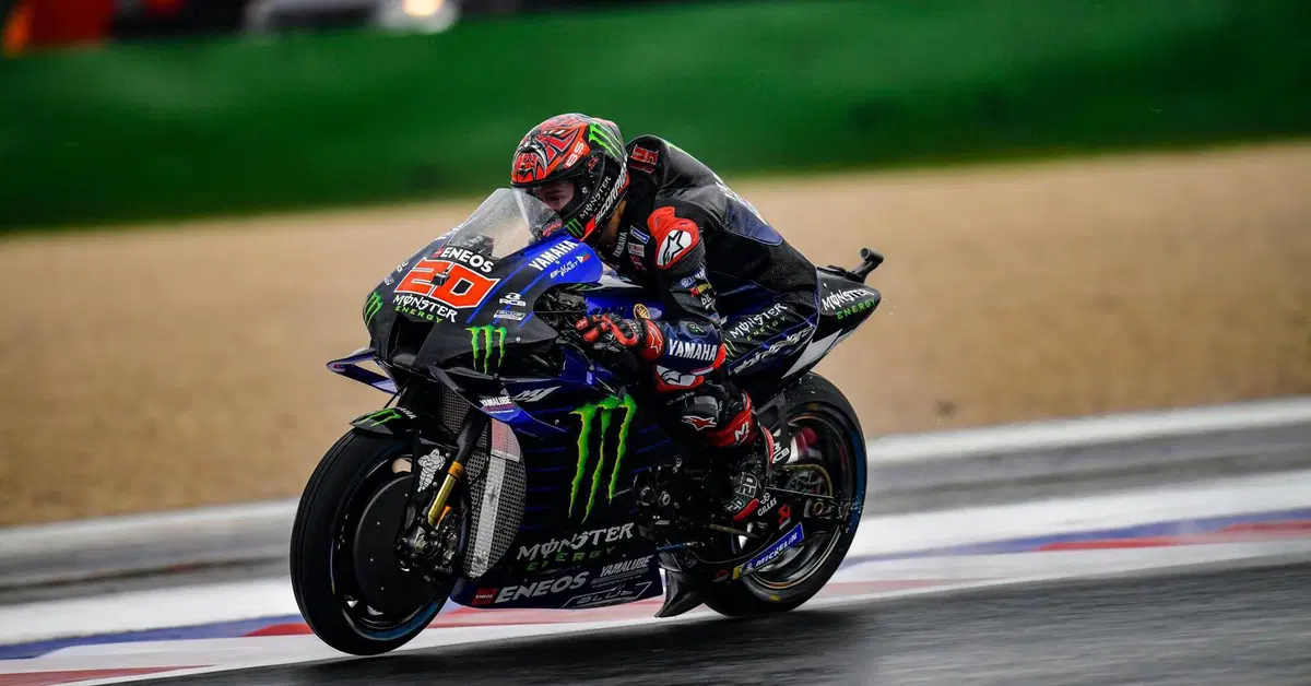 MotoGP 2021. GP di Misano2. Fabio Quartararo: "Non si pu&ograve; battere la Ducati sul bagnato"