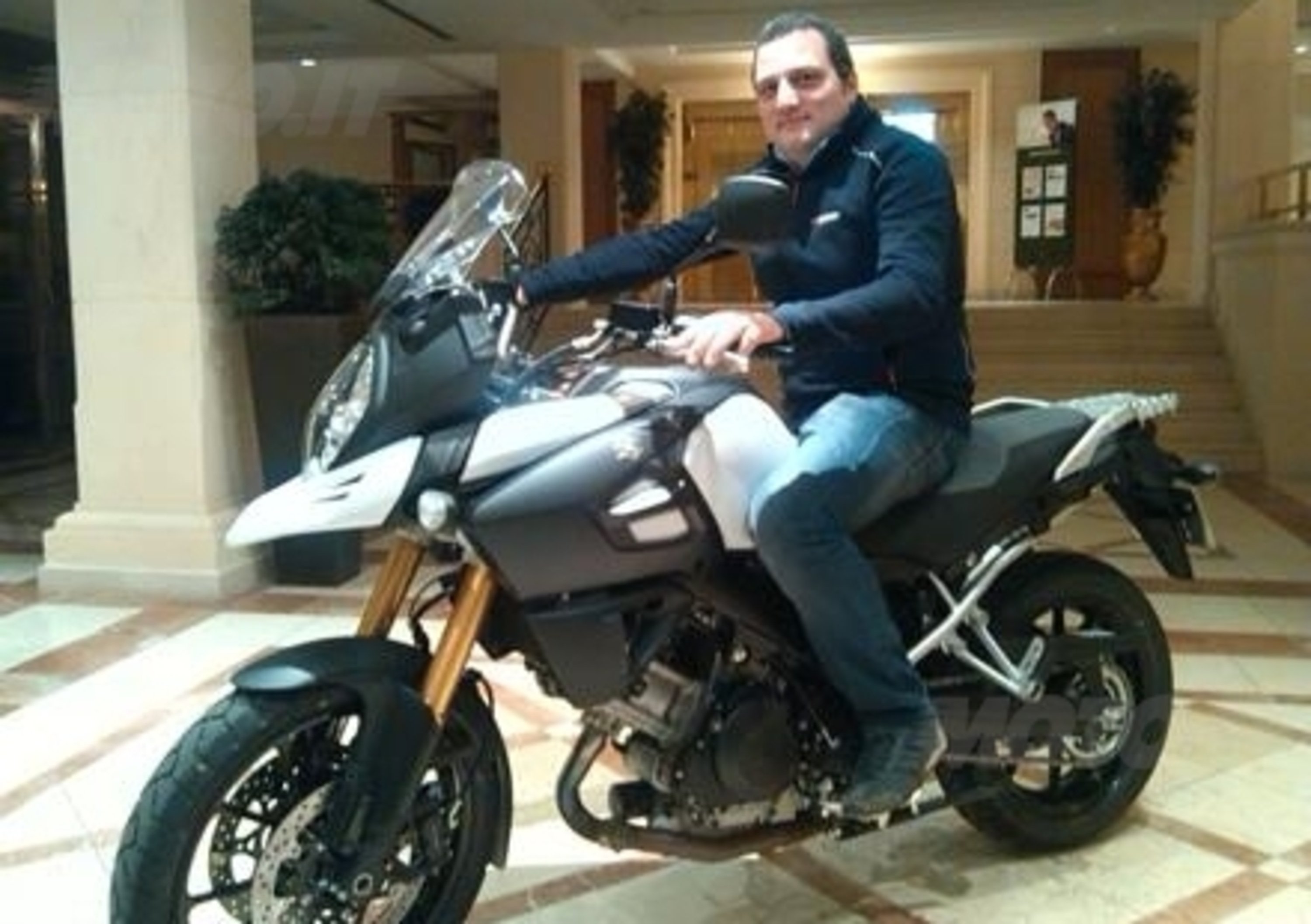 Tommaso Benvenuti (Suzuki): &quot;V-Strom 1000, una moto al top&quot;