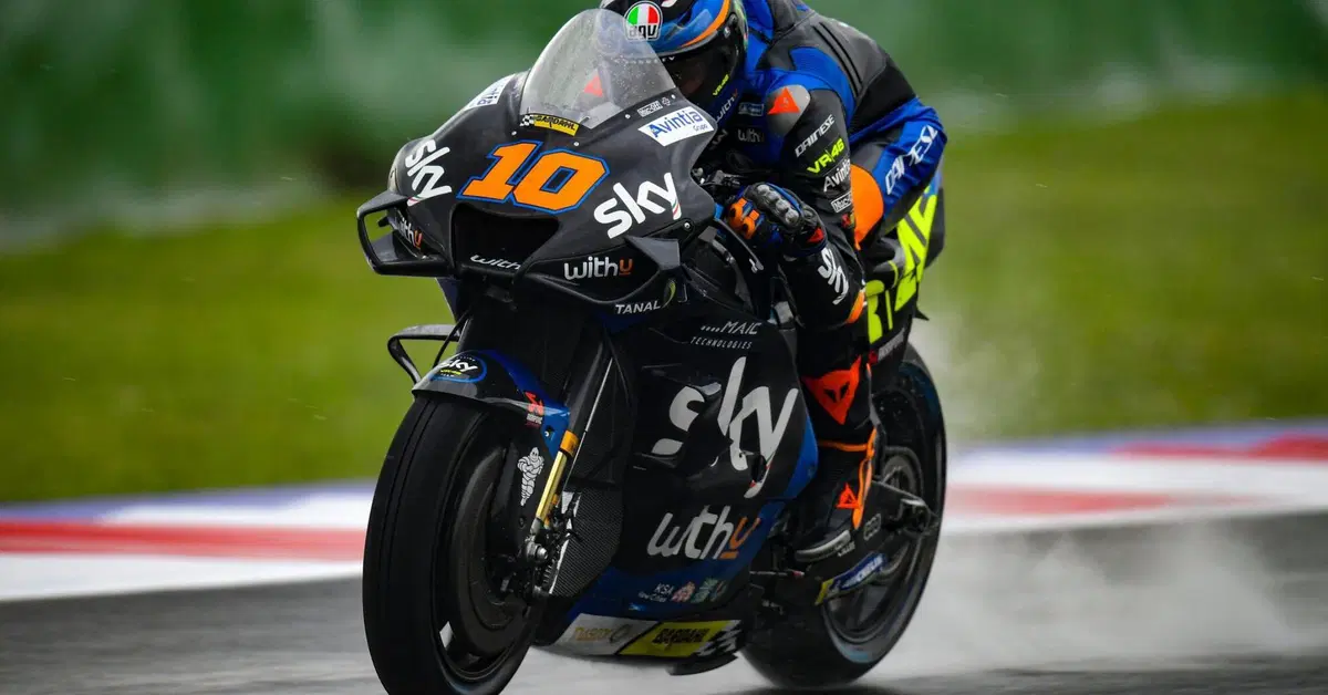 MotoGP 2021. GP di Misano2. Luca Marini: "In queste condizioni il pilota conta pi&ugrave; della moto"
