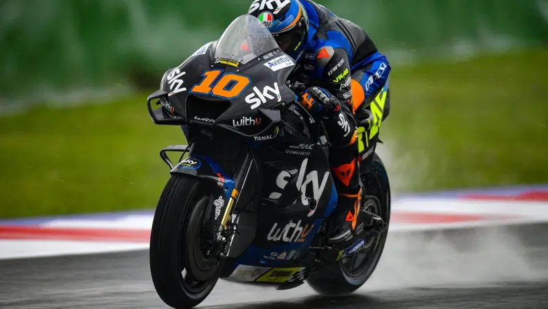 MotoGP 2021. GP di Misano2. Luca Marini: "In queste condizioni il pilota conta pi&ugrave; della moto"