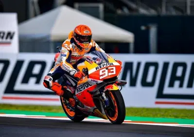 MotoGP 2021. GP di Misano2. Bagnaia cade, Marc Marquez vince, Quartararo è mondiale