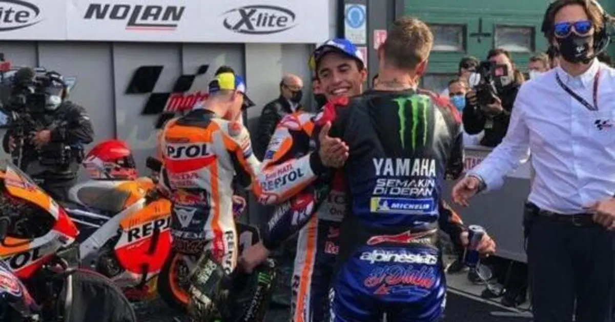 MotoGP 2021. GP di Misano2. Marc Marquez: &ldquo;Felice, ma &egrave; il giorno di Quartararo"