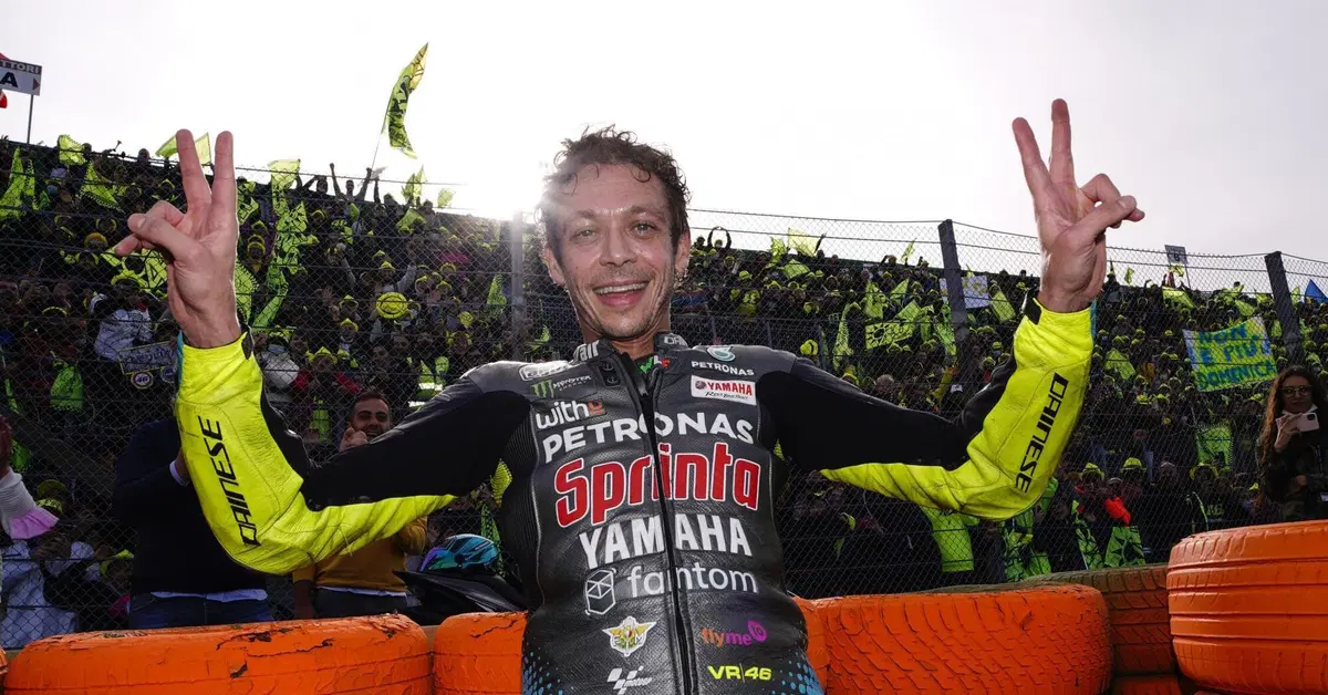 MotoGP 2021. GP di Misano2. Valentino Rossi: "Orgoglioso di essere uno degli sportivi pi&ugrave; famosi al mondo"