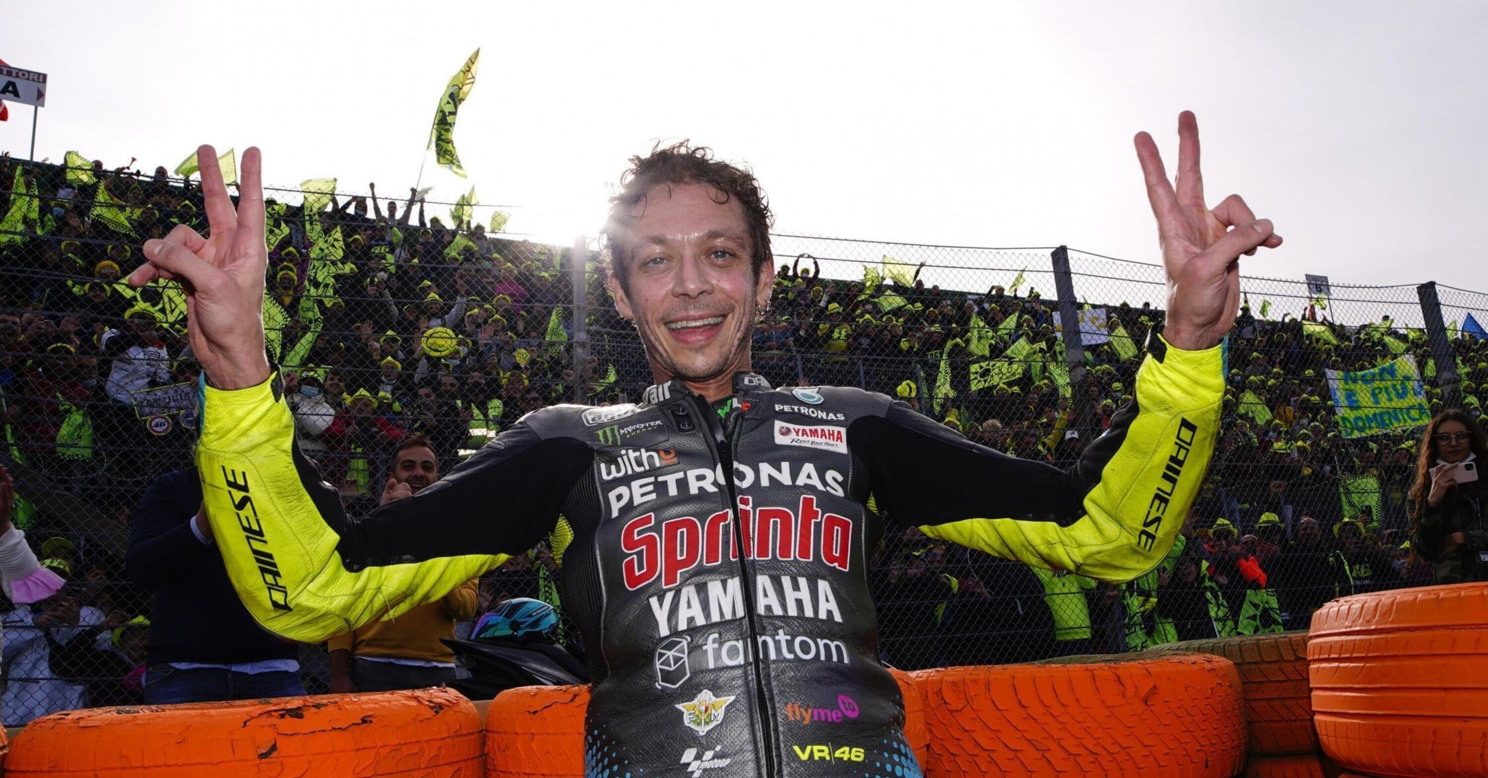 MotoGP 2021. GP di Misano2. Valentino Rossi: &quot;Orgoglioso di essere uno degli sportivi pi&ugrave; famosi al mondo&quot;