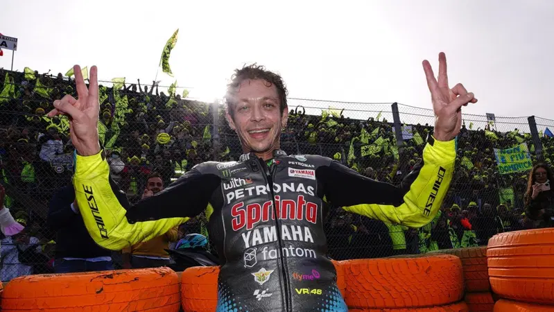 MotoGP 2021. GP di Misano2. Valentino Rossi: "Orgoglioso di essere uno degli sportivi pi&ugrave; famosi al mondo"