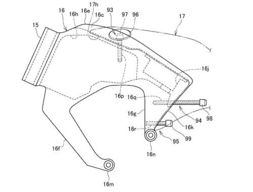 Honda e il brevetto di una supersportiva radicale (2)