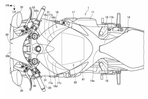 Honda e il brevetto di una supersportiva radicale (4)