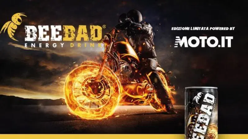 BEEBAD e Moto.it. Partnership rinnovata e 50.000 lattine in edizione limitata "Powered by Moto.it"