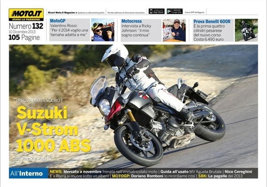 Magazine n° 132, scarica e leggi il meglio di Moto.it