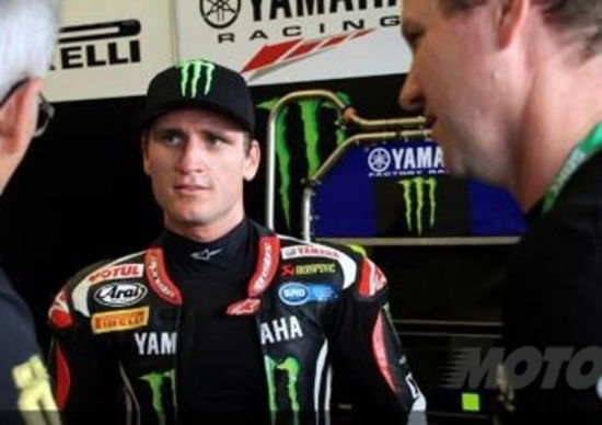 Broc Parkes insieme a Michael Laverty in MotoGP 