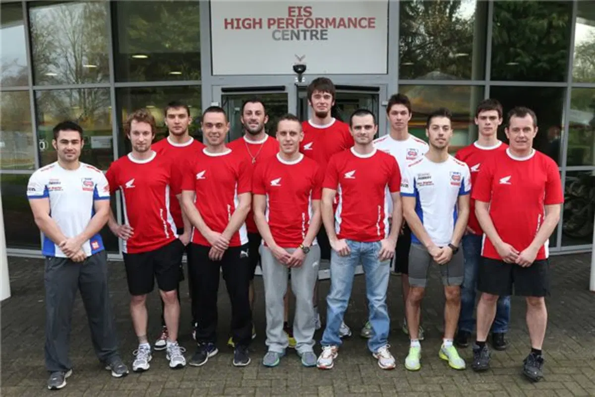 I piloti Honda all'Istituto inglese dello sport (4)