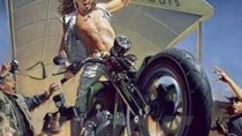 Steven Tyler abbatte in moto i paparazzi nell&#039;opera di Uhl