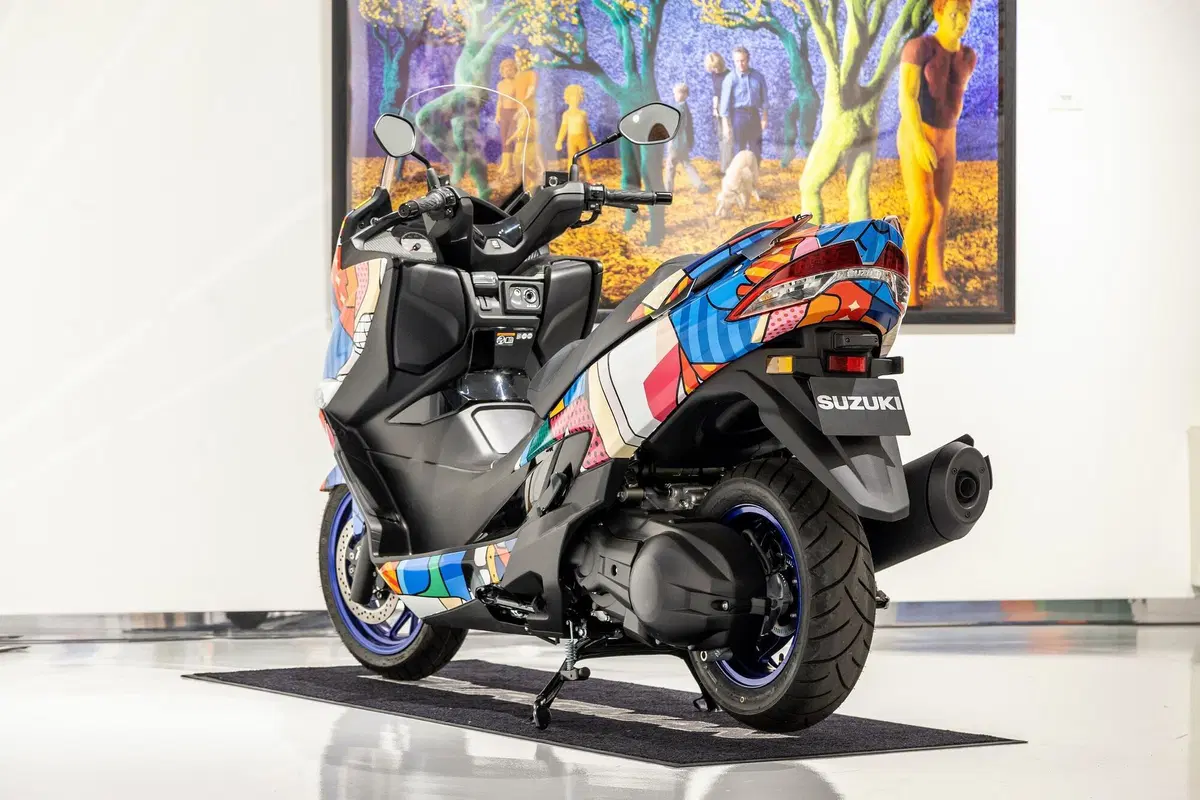 Suzuki Burgman 400 ARThletes all’asta su CharityStars (4)