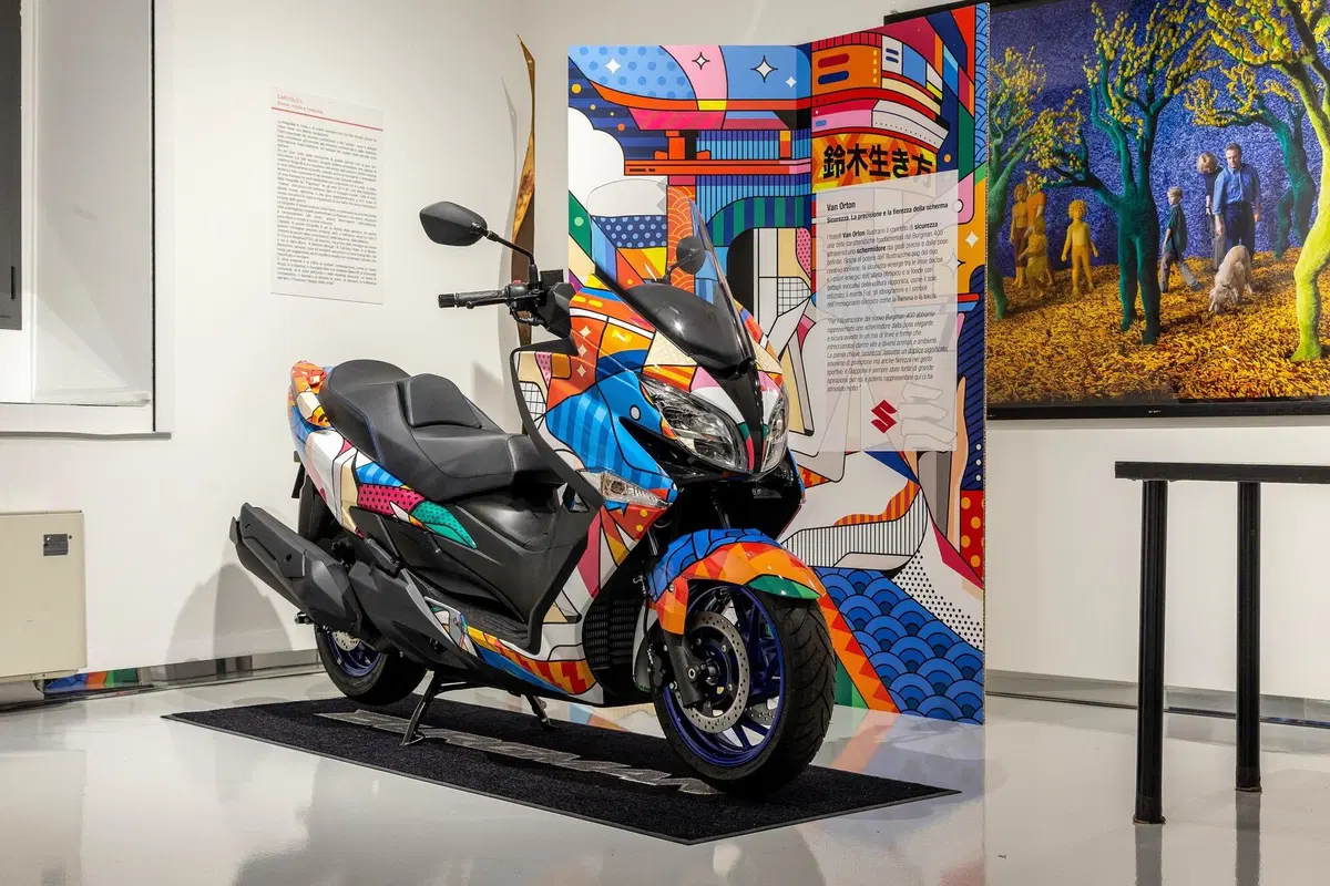 Suzuki Burgman 400 ARThletes all’asta su CharityStars (3)