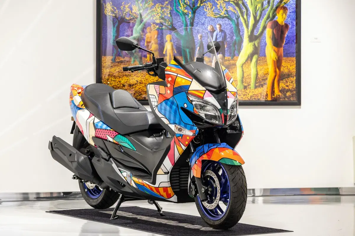 Suzuki Burgman 400 ARThletes all’asta su CharityStars (6)