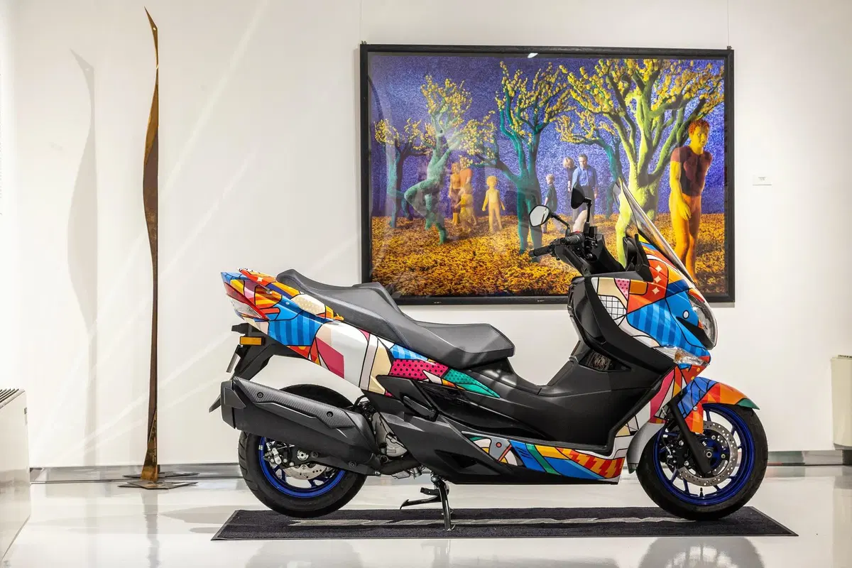 Suzuki Burgman 400 ARThletes all’asta su CharityStars (7)
