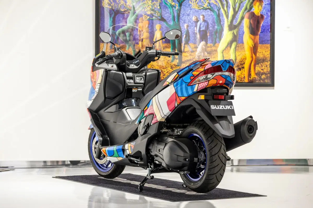 Suzuki Burgman 400 ARThletes all’asta su CharityStars (9)