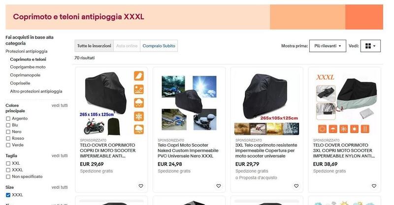 Guida al rimessaggio invernale della moto con eBay