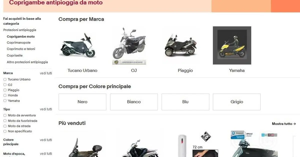Guida all'acquisto: andare in moto in inverno grazie a eBay