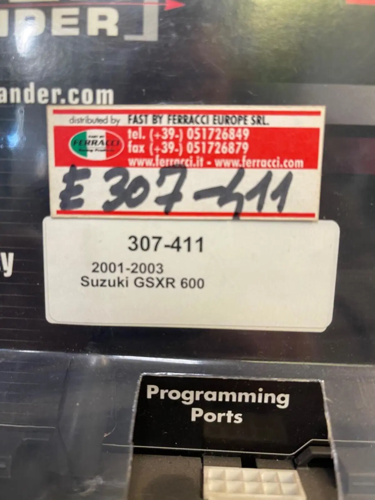 Power comanderà Suzuki GSX 600 R 01-03 Ferracci
