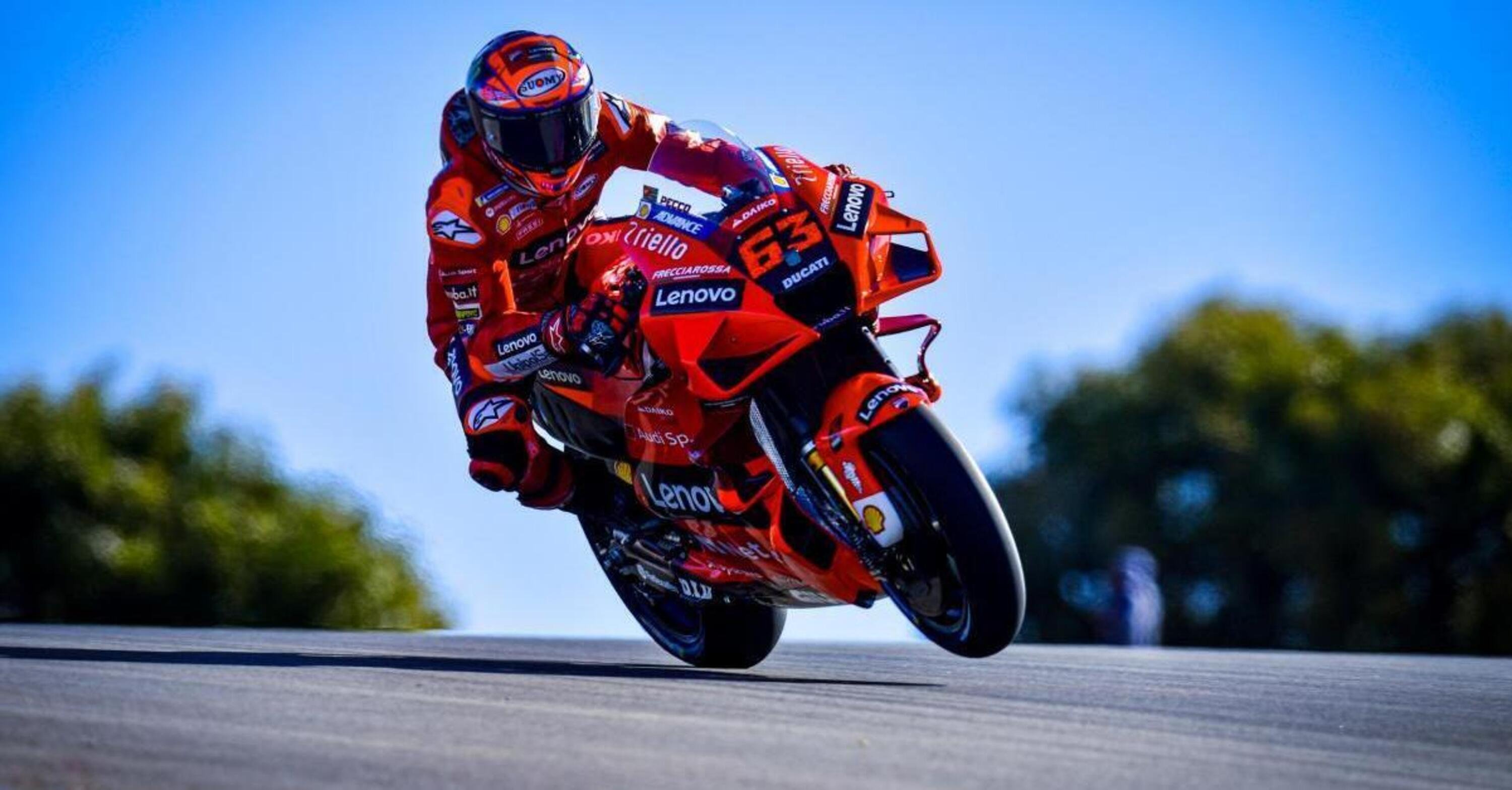 MotoGP 2021. Il GP di Algarve a Portimao. Francesco Bagnaia in pole position