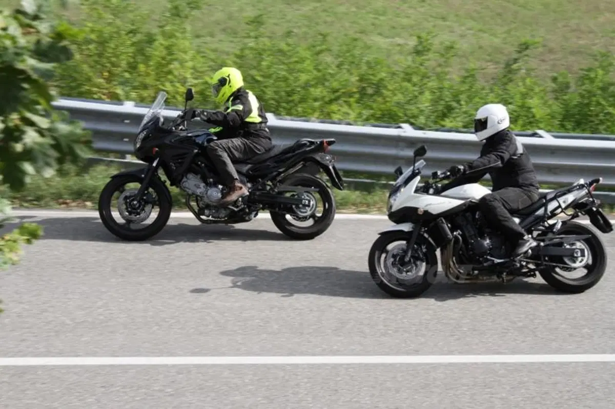 Suzuki V-Strom vs Bandit S (9)