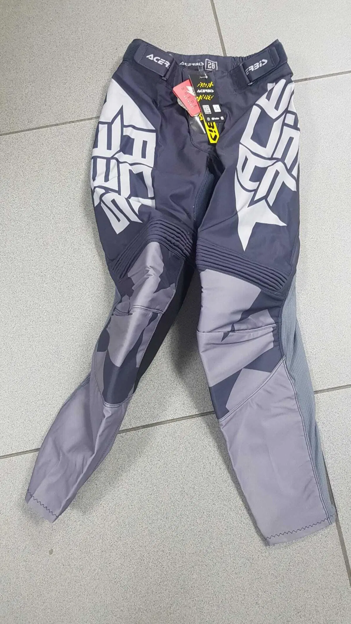 PANTALONI ACERBIS STARWAY X-FLEX GRIGIO/GRIGIO (2)