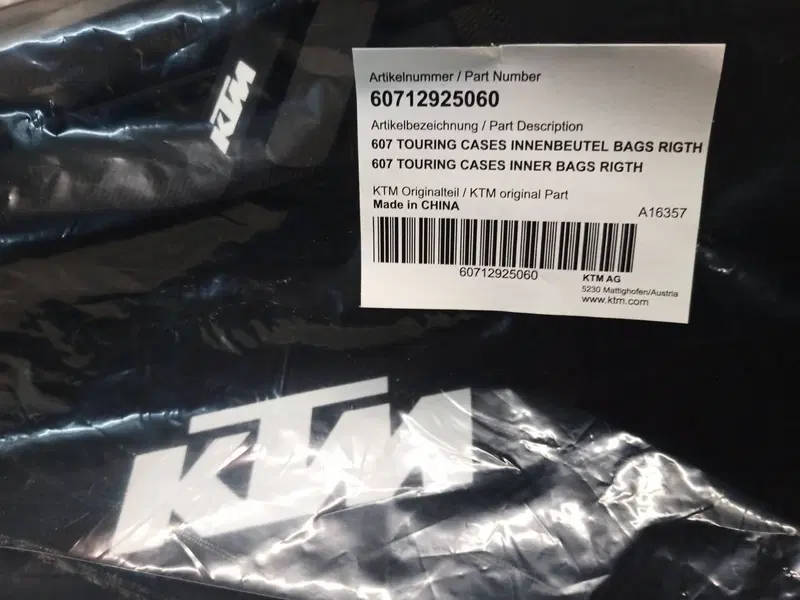 Borsa interna 60712925060 Ktm