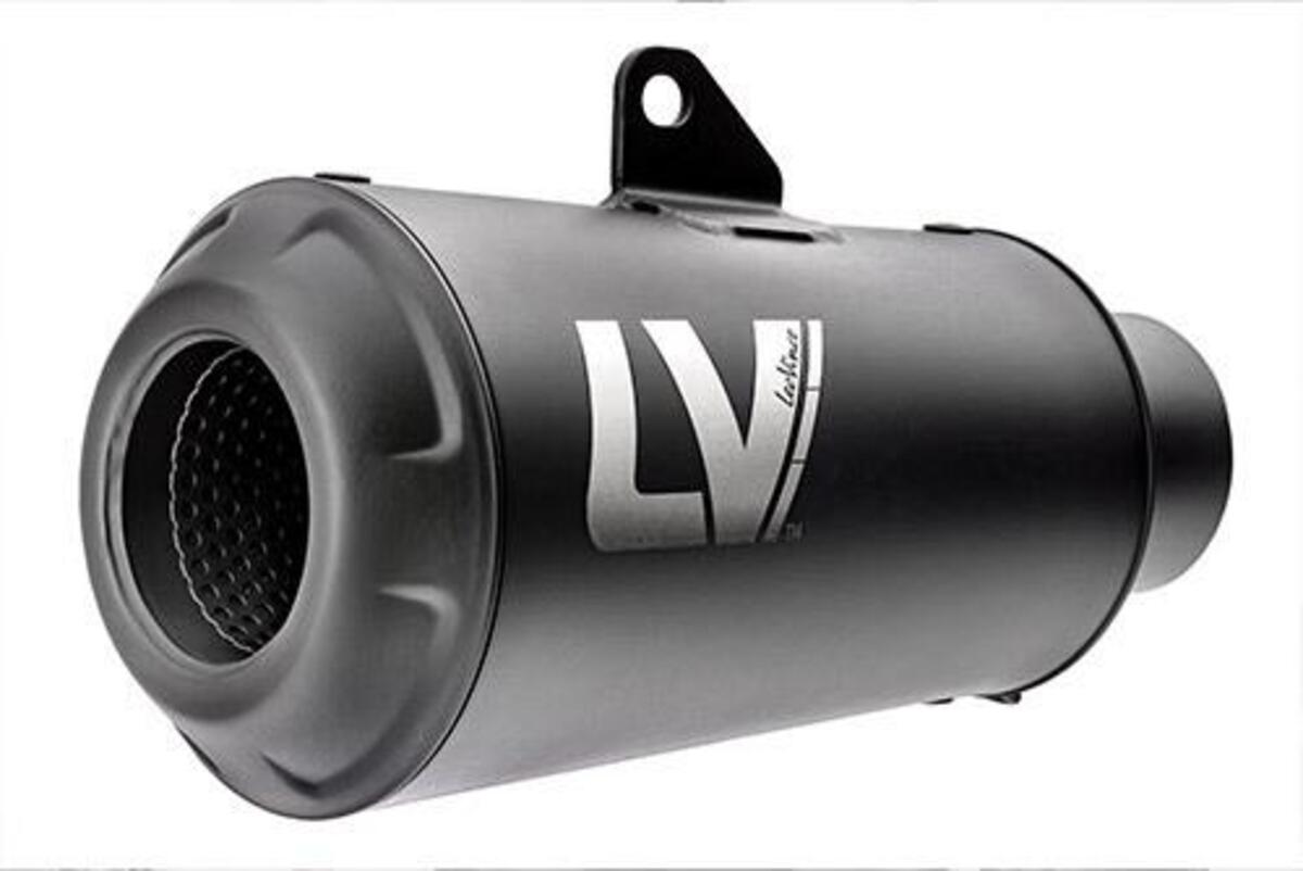 Leovince Matte Black LV 10 Black Edition Slip On Muffler - 15234B Sport  Bike Motorcycle - Dennis Kirk