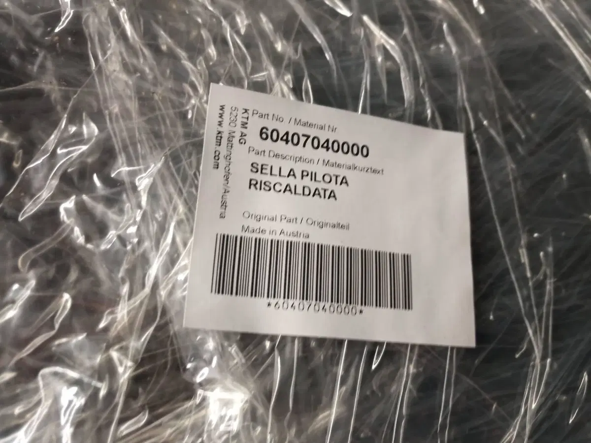 Sella pilota riscaldate Ktm (6)