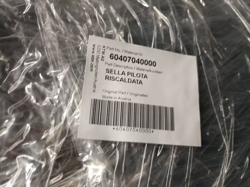 Sella pilota riscaldate Ktm (6)
