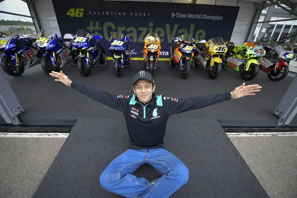 MotoGP 2021. Il GP di Valencia. Valentino Rossi: "Che gusto aver portato tanti appassionati alle moto"