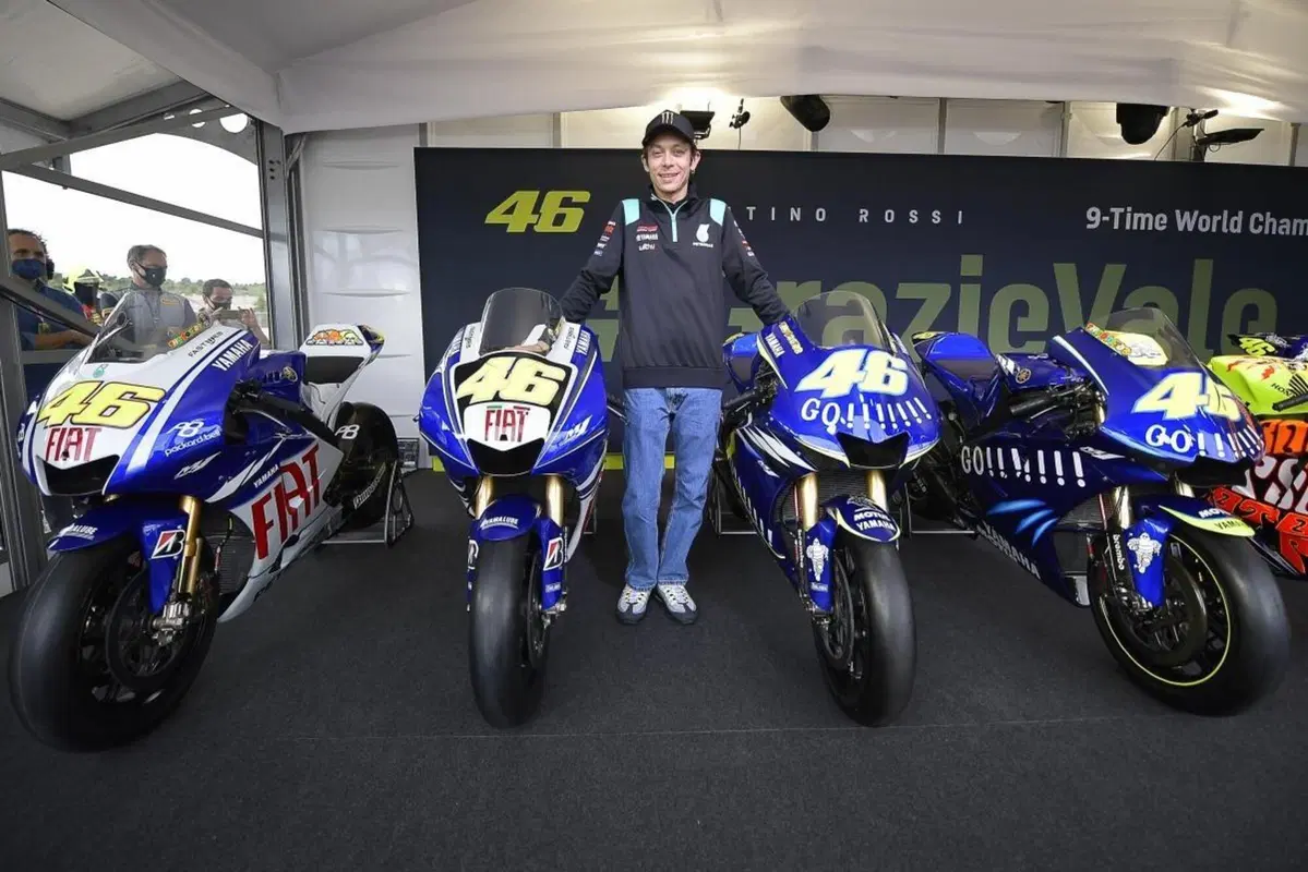 MotoGP 2021. Il GP di Valencia. Valentino Rossi: 'Che gusto aver portato tanti appassionati alle moto' (4)