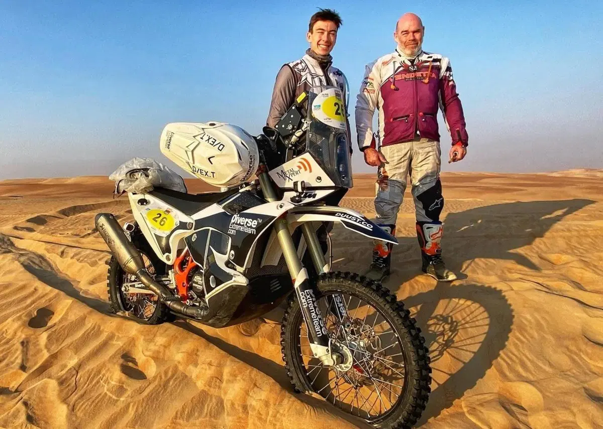 Abu Dhabi. Vittoria dei Campioni del Mondo Walkner e KTM (2)