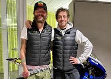 Jovanotti saluta Rossi prima di Valencia: È soltanto l'inizio [FOTO]