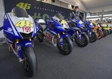 MotoGP 2021. Il GP di Valencia. Valentino Rossi svela le 9 moto mondiali [VIDEO]