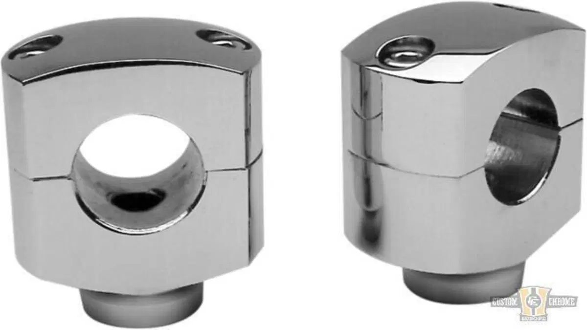 Riser Domed alti 1-1/4’’, cromati, Per manubri da 