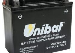 Batteria UNIBAT CBTX20L-BS Per Softail dal 1991 al