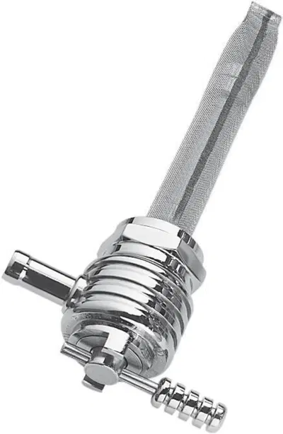 Rubinetto Benzina Pingel Power-Flo - cromato - Fin 