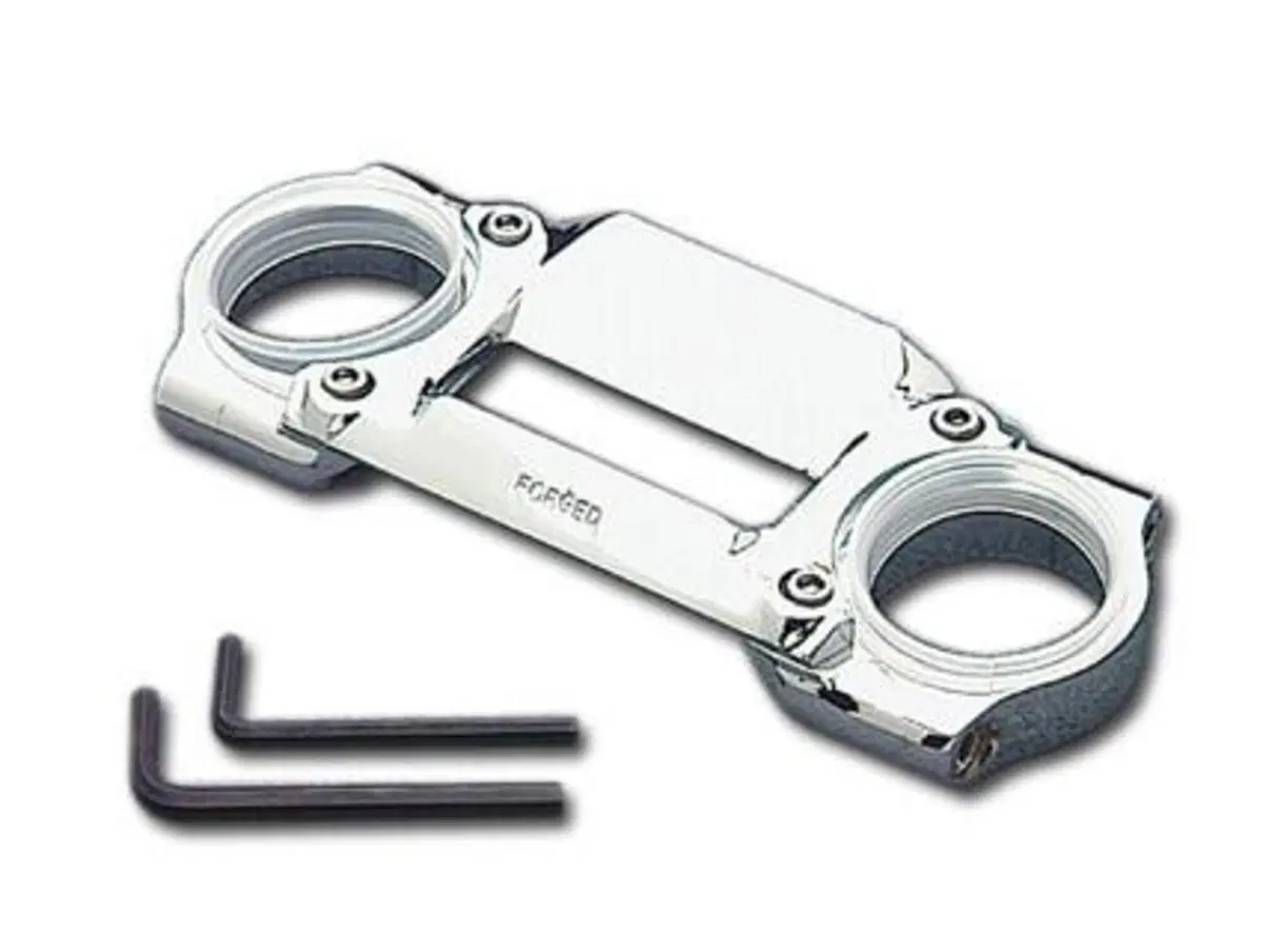 Piastra stabilizzatrice cromata Per FXR dal 1982 a 