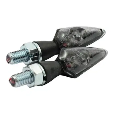 Frecce a led Stream nere lenti fum&egrave; omologate Moto 