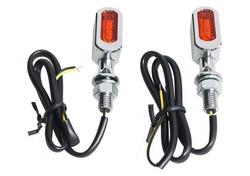 Frecce a led Fastline cromate lenti arancio omolog 