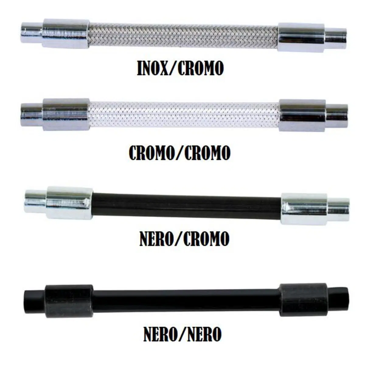Cavo frizione nero/nero lunghezza 180 cm per Dyna Barnett