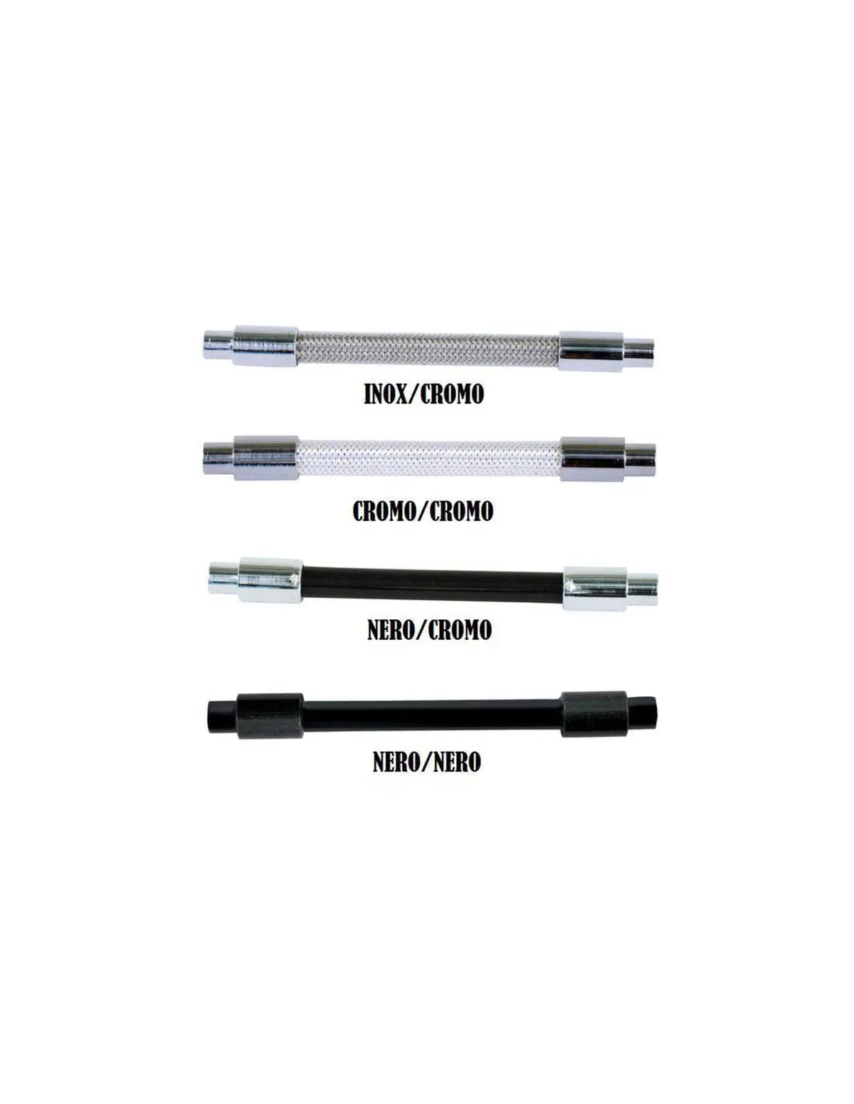 Cavo frizione nero/cromo lunghezza 190 cm per Tour Barnett